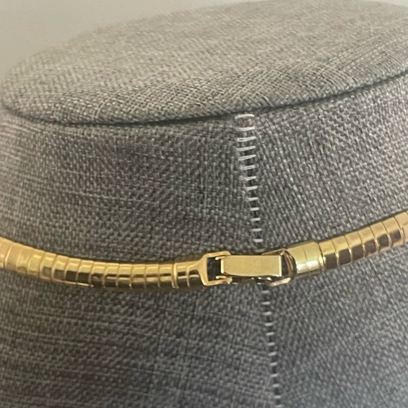 Handcrafted Mixed Metal Brass Gold Tone Signed Artisan Statement 18” Necklace - Picture 7 of 10